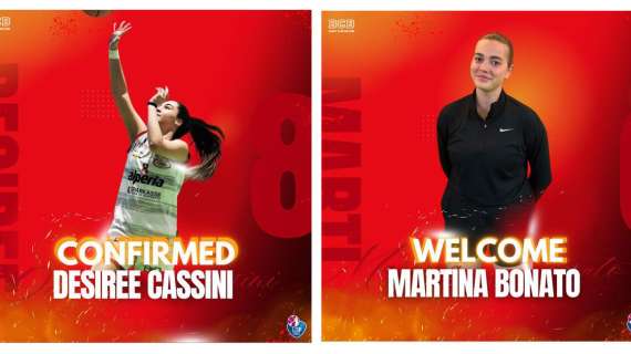 A2 F - Basket Club Bolzano: Desiree Cassini e Martina Bonato in prima squadra