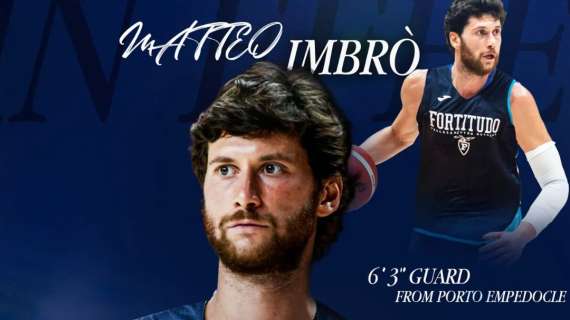 UFFICIALE A2 - Fortitudo Bologna annuncia la firma di Matteo Imbrò