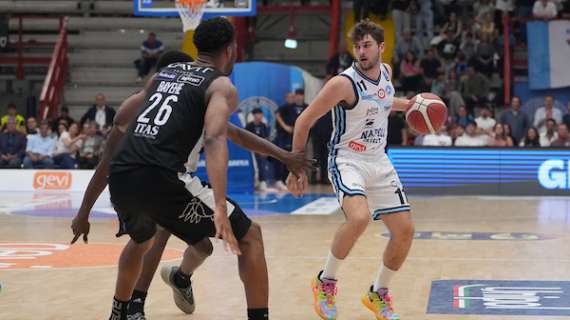 MERCATO LBA - Napoli Basket conferma il play Stefano Saccoccia