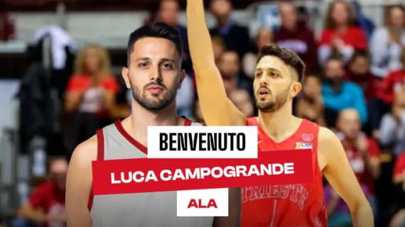 UFFICIALE A2 - Pistoia Basket, ecco Luca Campogrande: «Motivato, qui c'è voglia di riscatto»
