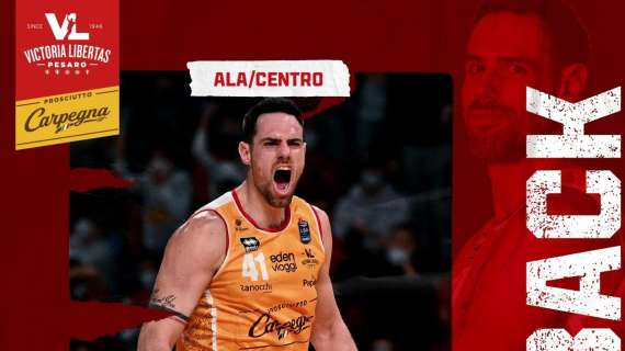 UFFICIALE A2 - Simone Zanotti torna alla VL Pesaro