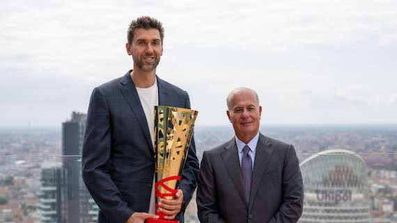 Andrea Bargnani spiega perché Milano è «doppiamente responsabilizzata sull'obiettivo» Supercoppa