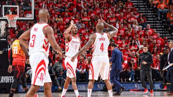 NBA - Rockets a 1000 all'ora spazzano l'arena dei Jazz
