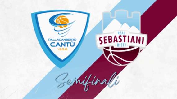 A2 Playoff - Real Sebastiani Rieti, ci sarà Cantù in semifinale
