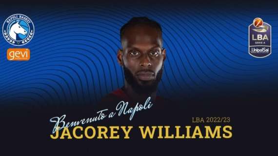 UFFICIALE LBA | JaCorey Williams nuovo lungo della GeVi Napoli