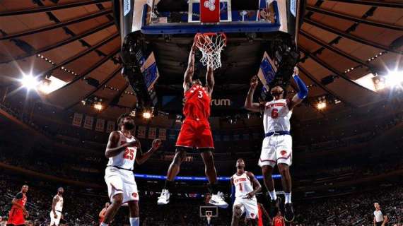 NBA - Raptors: Siakam firma la vittoria a New York