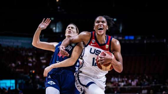 Women World Cup 2022 - USA: Alyssa e A'ja troppo forti per la Serbia