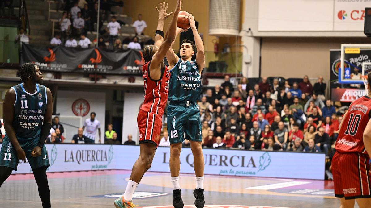 Cantù, Bortolani sfida da ex Brescia: «Dovremo avere lo stesso approccio delle ultime partite»