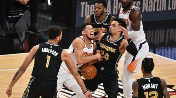 NBA - Dei Grizzlies indomabili la spuntano sui Phoenix Suns
