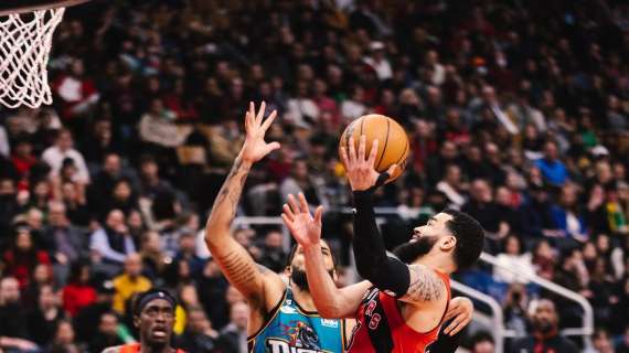 NBA - I Raptors difendono la vittoria dai Pistons per il rotto della cuffia