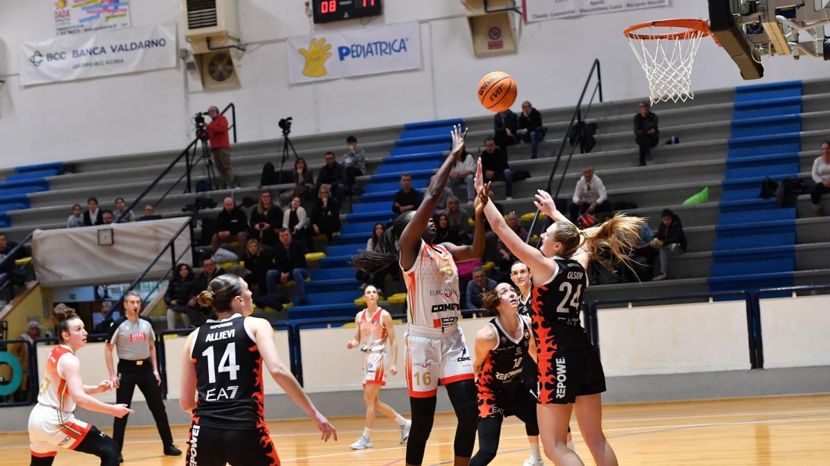 A2 F - Repower Sanga dopo un overtime vince a San Giovanni Valdarno