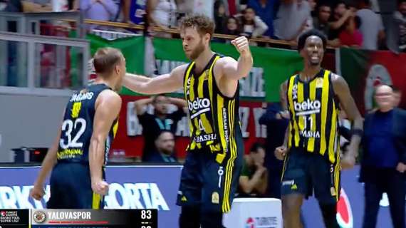 Clamoroso Fener, Nik Melli allo scadere la pareggia: all'OT vittoria sul Yalovaspor 