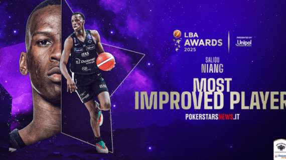 Saliou Niang (Dolomiti Energia Trentino) è il Most Improved Player of the Year - Pokerstarsnews