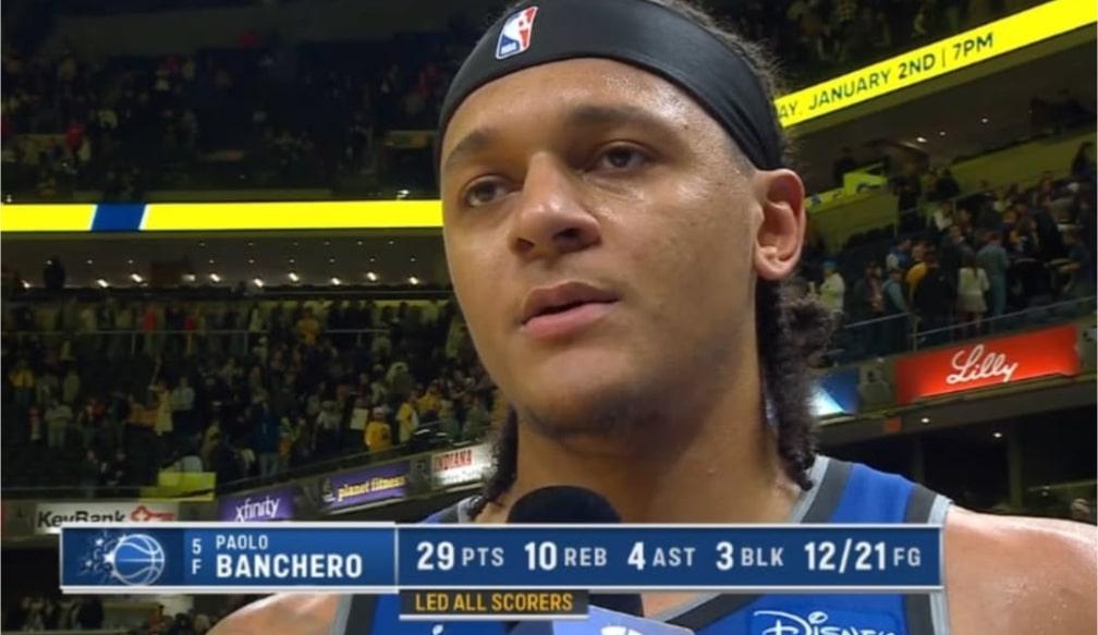 Paolo Banchero! Buzzer beater per la vittoria di Orlando sui Pacers