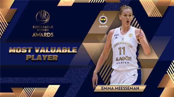 ELW - Emma Meesseman back-to-back MVP dell'EuroLeague Women