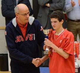 Federico Mussini, mvp del torneo