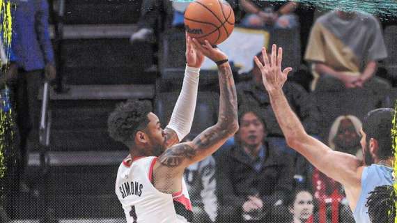 NBA - I Grizzlies si fanno rimontare e sconfiggere all'overtime dai Blazers