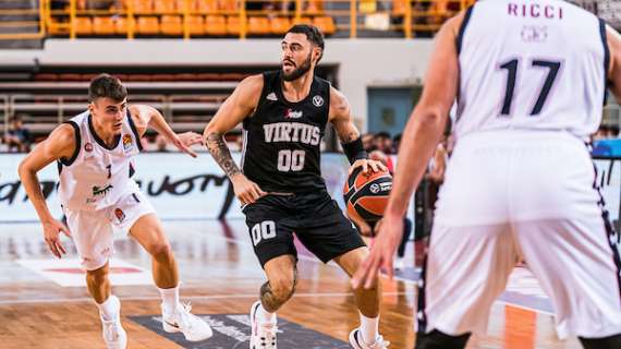 LBA - Virtus Bologna verso la Supercoppa: in dubbio Grazulis e Cordinier