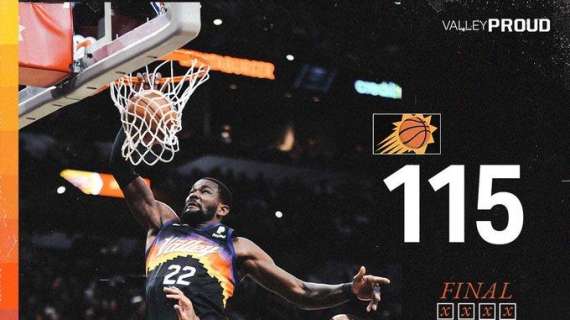 NBA - I Phoenix Suns proseguono a San Antonio la loro cavalcata