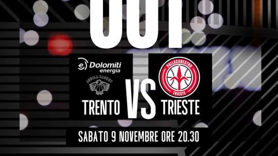 LIVE LBA - Trieste rimonta 22 punti, Trento resiste e la vince con Niang