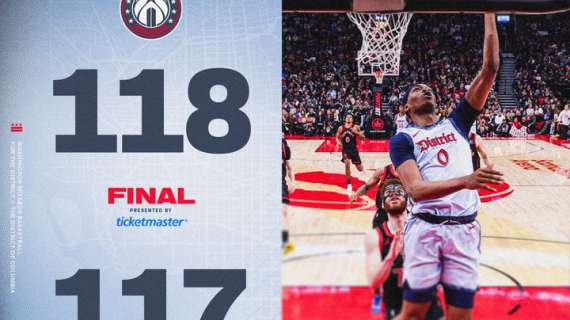 NBA - Ultimo canestro annullato: i Wizards vincono a Toronto!