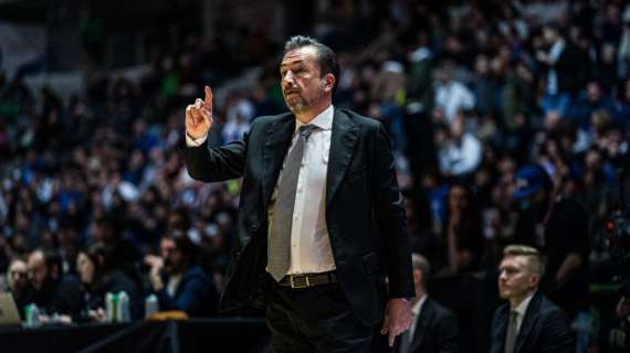 EL - Virtus Bologna, Banchi verso l'Olympiacos: "Inizia un ciclo di gare importantissime e molto difficili"