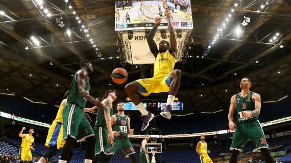EuroLeague - Il Maccabi TA si rilancia superando il Baskonia