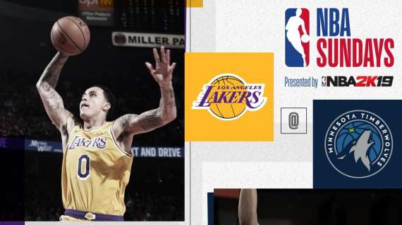 NBA Sundays: saranno i Timberwolves a ospitare i Lakers senza James in diretta Tv