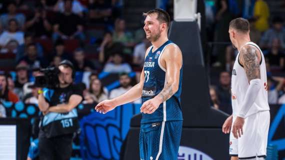 Slovenia fuori ai quarti, Doncic infuriato con gli arbitri e deluso dalla sua prestazione