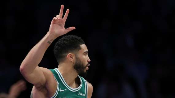 NBA - Jayson Tatum e i Celtics riprendono a correre contro i Nets