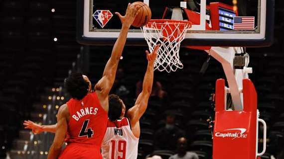 NBA Preseason - Wizards: Barnes oscura Bradley Beal, vincono i Raptors