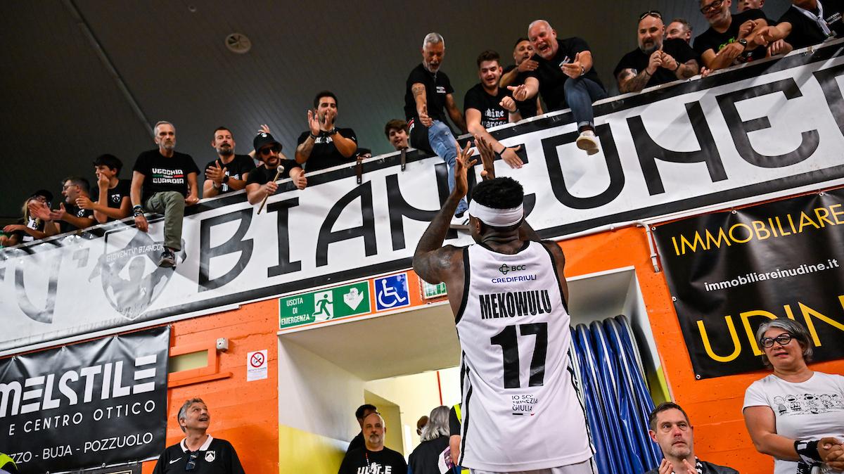 Udine, Mekowulu: «Sono cresciuto molto. Futuro? Qui sto molto bene, il mio obiettivo è continuare a migliorare»