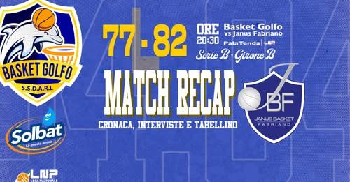 Serie B - La Ristopro Fabriano ferma il cammino del Golfo Piombino