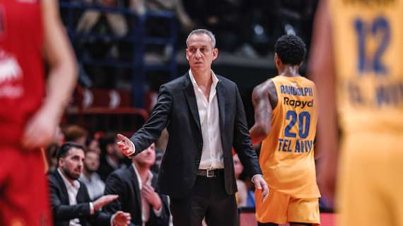 Maccabi Tel Aviv, David Blatt: "Tanti errori, ma non vogliamo scuse. Torneremo ai massimi livelli"