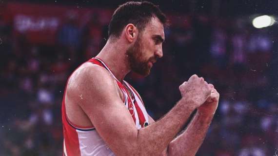 EL - Tegola Olympiacos, Milutinov salta il doppio impegno di EuroLeague