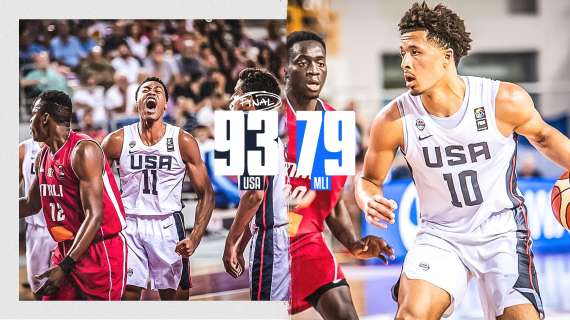 Mondiali U19 - USA campione del mondo: battuto il Mali
