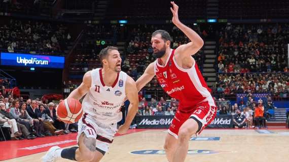 LBA highlights: l'Olimpia Milano difende il Forum dall'assalto di Trapani