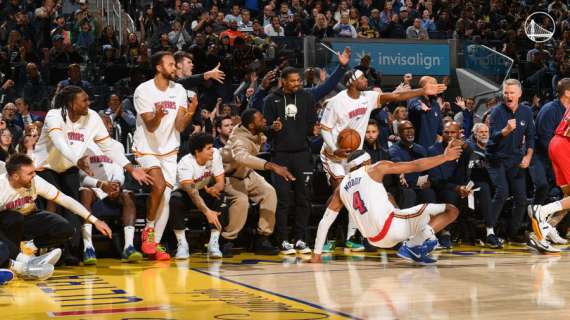 NBA - I Pelicans partono bene, poi la rimonta dei Warriors li annulla