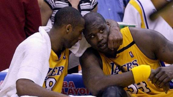 NBA - Scene di riconciliazione tra Kobe Bryant e Shaquille O'Neal