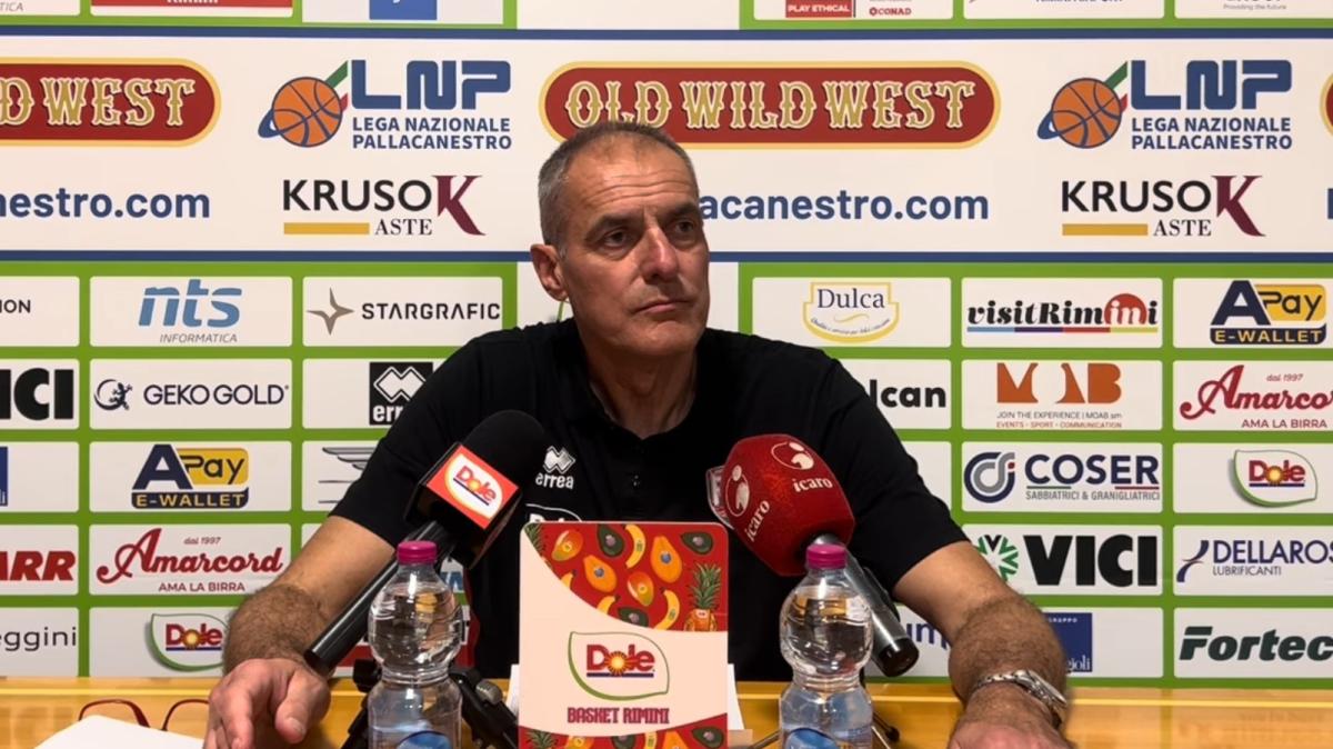 Rimini, Dell’Agnello: «Partita sostanziosa: movimento di palla e rimbalzi le chiavi»