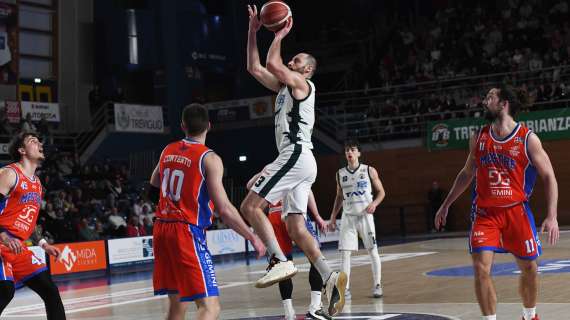 Serie B - Mestre ferma anche la capolista TAV Treviglio Brianza Basket