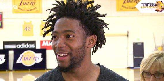 Workout Lakers Chasson Randle