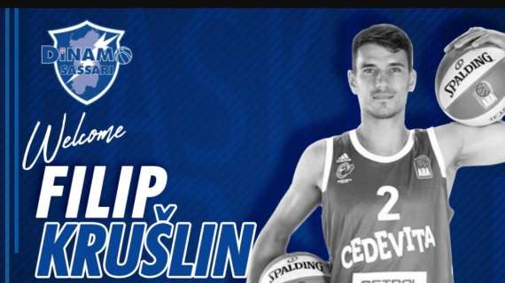 UFFICIALE LBA - Filip Kruslin nuovo giocatore della Dinamo Sassari