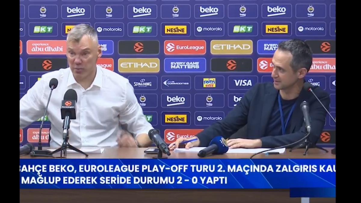 Fenerbahce a un passo dalle Final Four, ma Jasikevicius si infuria: “Domanda irrispettosa”