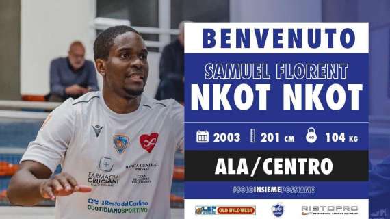 Serie B - Janus Fabriano, ingaggiato il lungo Samuel Florent Nkot Nkot