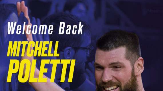 UFFICIALE A2 - Scaligera Basket: annunciato il ritorno di Mitchell Poletti