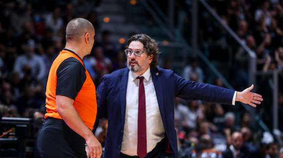 EL - Lo Zalgiris a Bologna, Trinchieri "Virtus simile all'Olympiacos"