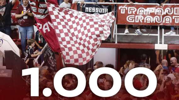 LBA - Trapani Shark, già raggiunta quota 1000 abbonamenti