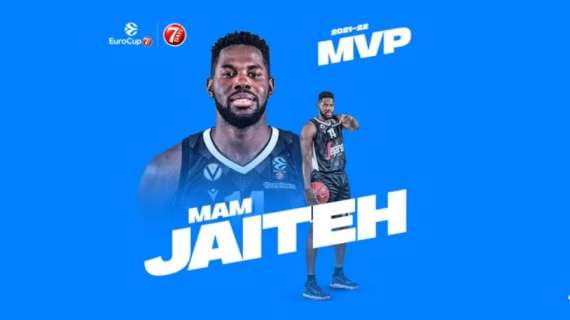EuroCup - Virtus, Jaiteh è l'MVP della stagione 2021/22