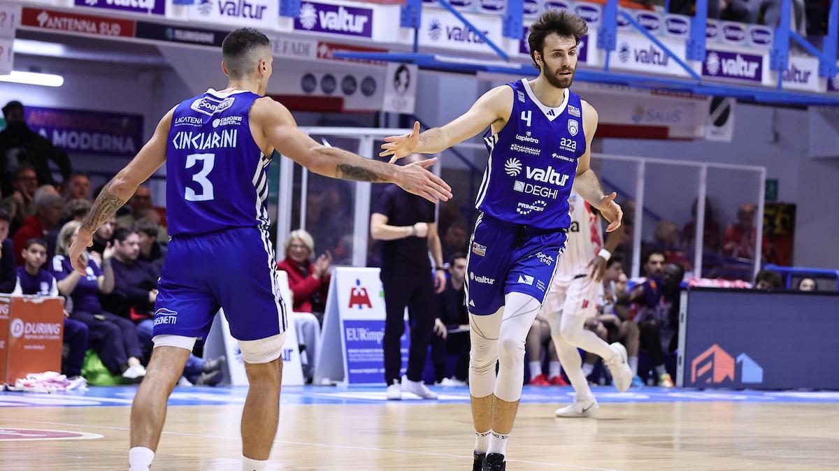 A2 - Valtur Brindisi, Gabriele Miani presenta il recupero con Mestre